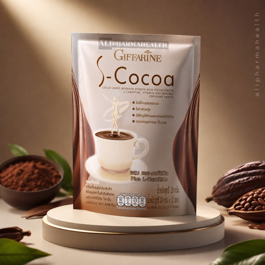 S-Cocoa Cocoa Mixed Beverage Powder with Polydextrose – Dietary Supplement S-Cocoa is a delicious cocoa mixed beverage powder with polydextrose, offering a convenient and enjoyable way to complement your daily nutrition. Easy to prepare and suitable for everyday consumption.